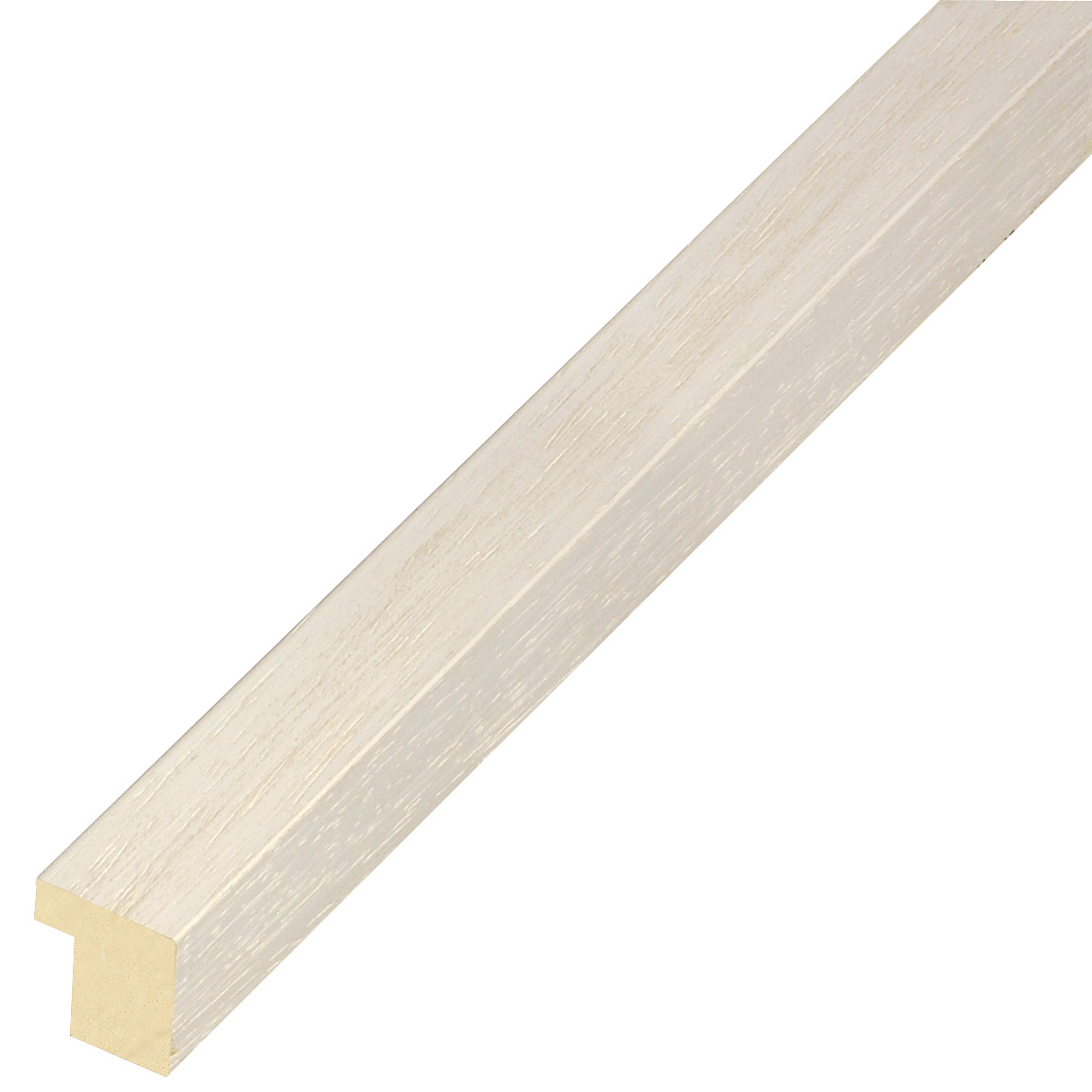 Moulding ayous, width 20 mm height 20 - Cream