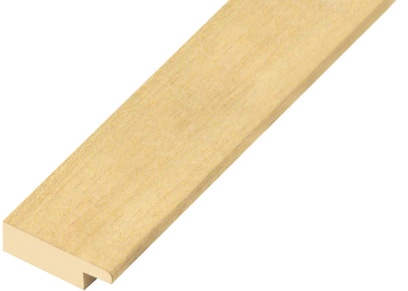 Moulding ayous, width 30mm, height 10mm, bare timber