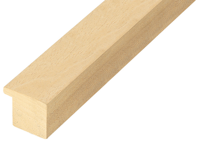 Moulding ayous, width 30mm, height 25mm, bare timber