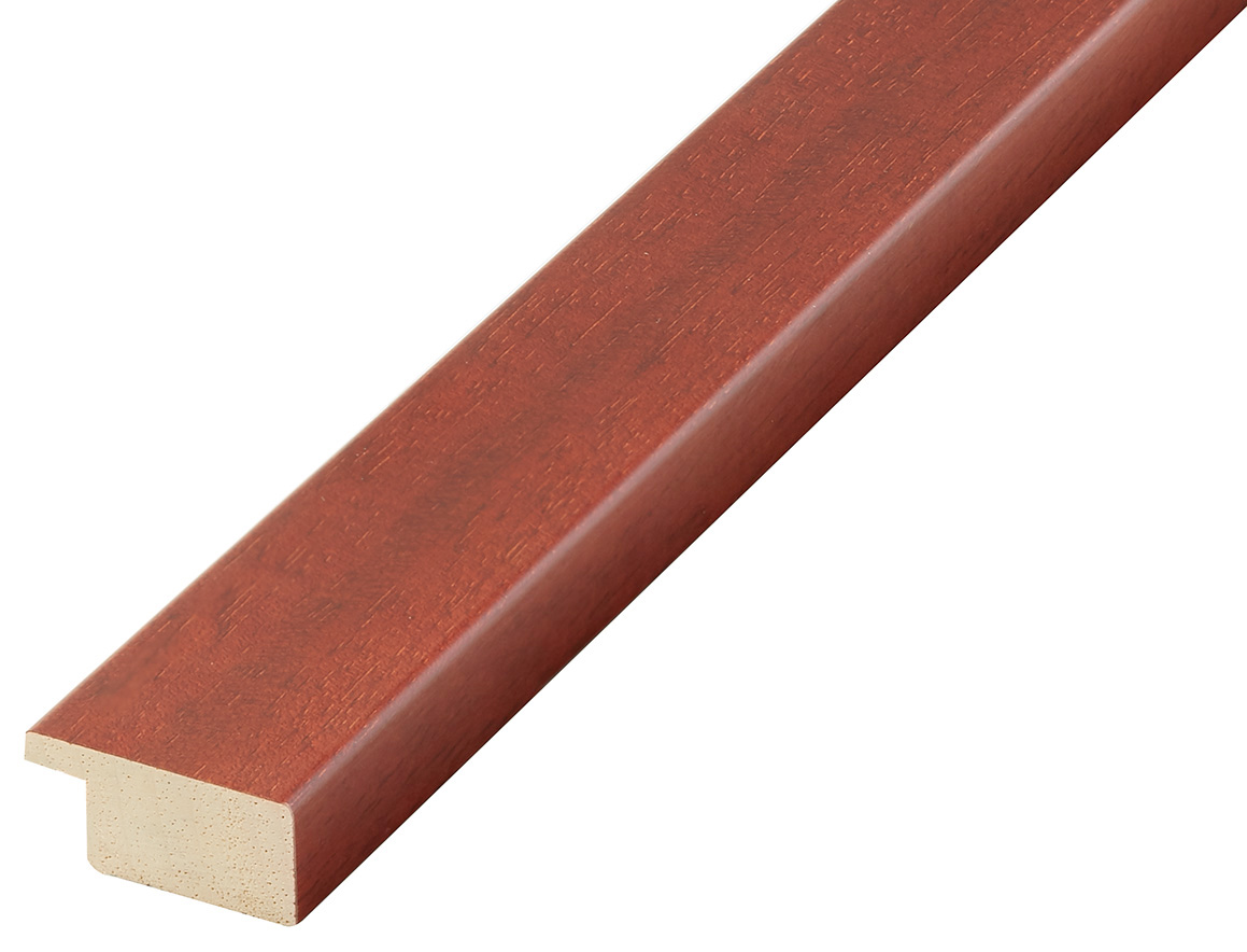 Moulding ayous, width 30mm height 14 - mahogany