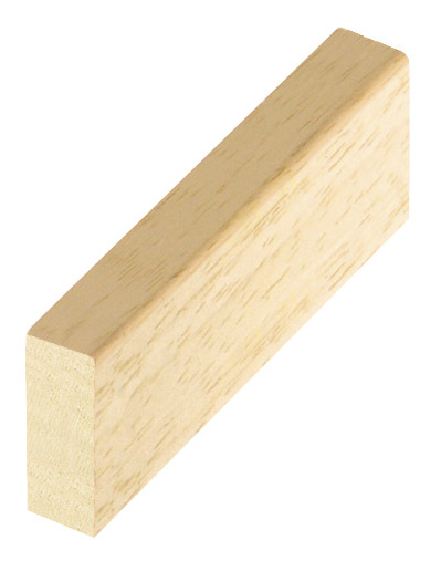 Moulding ayous, width 30mm, height 10mm, bare timber - 30PSS