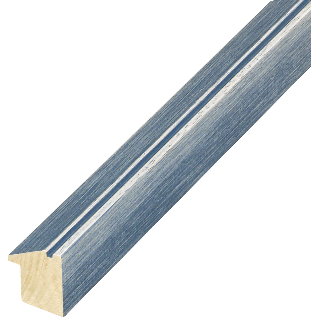 Moulding ayous, height 22mm width 19 - Blue - 313BLU