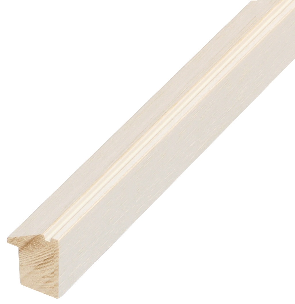 Moulding ayous, height 22mm width 19 - Cream - 313CREMA