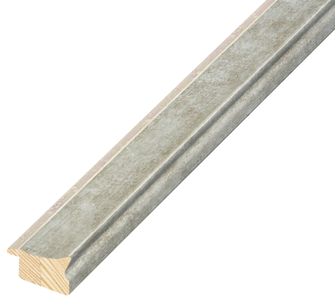 Moulding finger-jointed pine, width 26mm, height 14 - Gold - 324PERLA