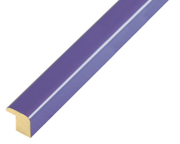 Moulding finger-jointed pine, width 14mm - purple