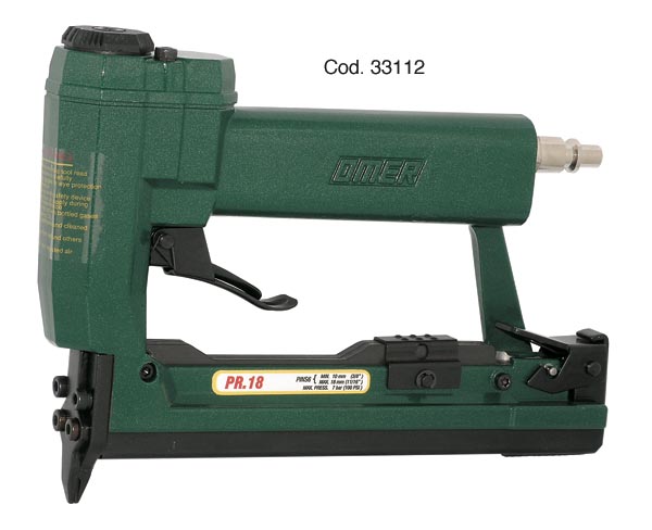 Omer PR18 air gun for headless pins