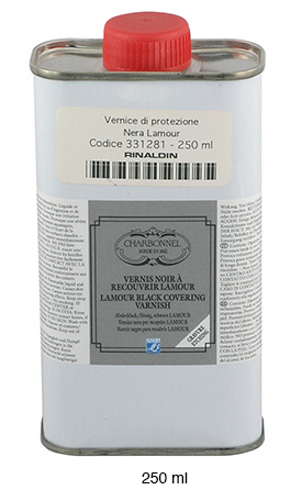 Black varnish Lamour - 250 ml