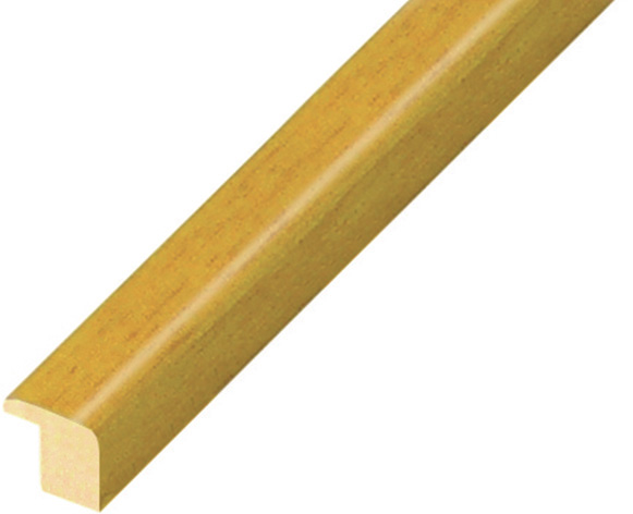 Moulding lime tree, width 14mm - matt yellow