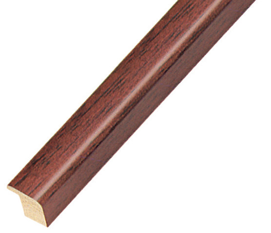 Moulding lime tree, width 14mm - matt mahogany - 332MOG