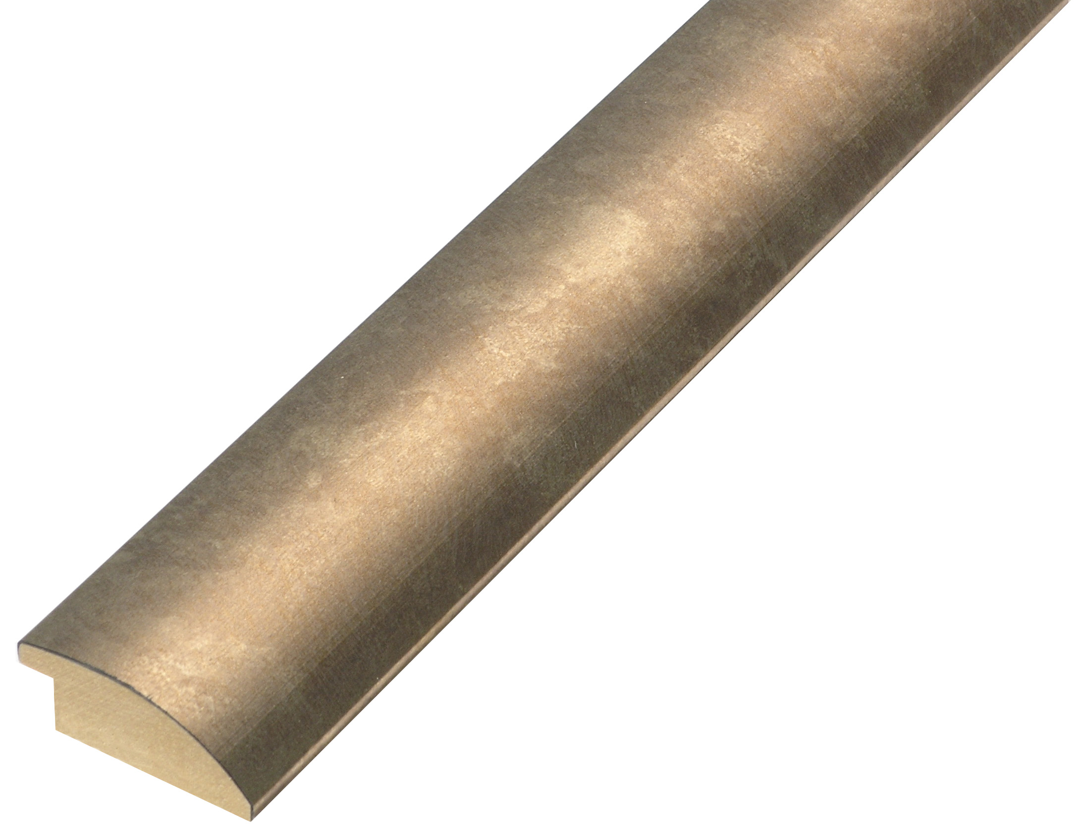 Moulding ayous jointed, width 35mm - bronze finish - 335BRONZO
