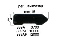 Pneumatic FlexiMaster 15 mm tabs - Pack 12000