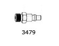 Quick coupling Italian profile threaded, male