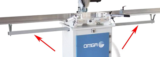 Support bar for Omga 1P300 moulding supports
