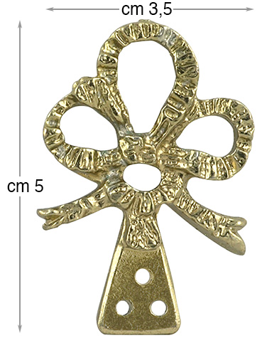 Craft hangers, golden - Pack 10