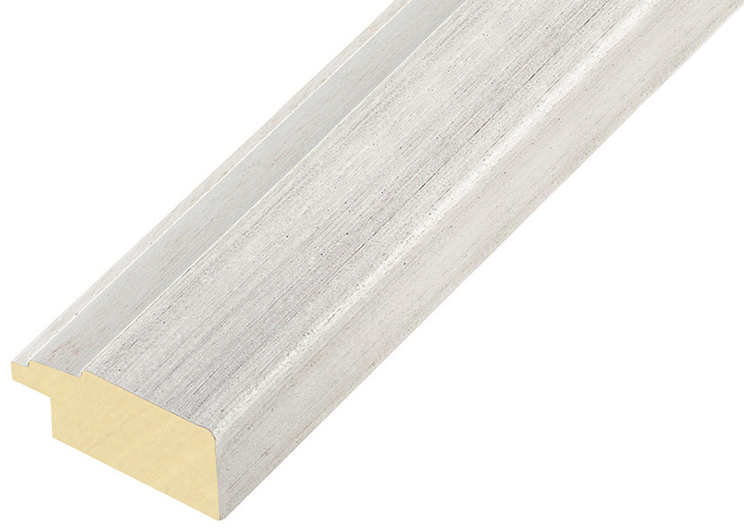 Moulding ayous 39mm width - cream finish - 372BIANCO