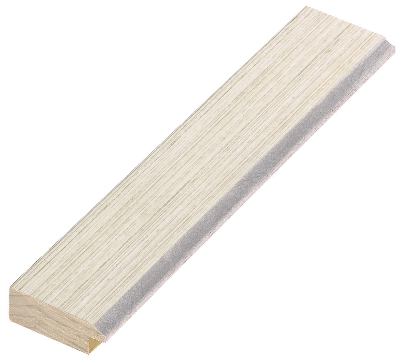 Liner finger-jointed pine 38mm - Cream, gold sight edge - 38CREMARG