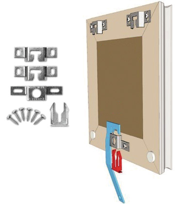 Spring Lock security fitting system - Kit B