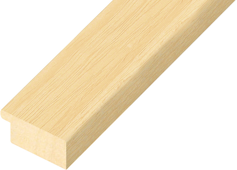 Moulding ayous, width 40mm, height 20mm, bare timber - 4020G