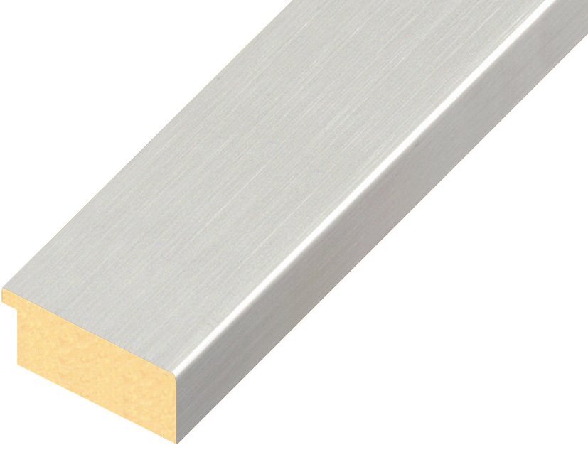 Moulding ayous, width 40mm height 16 - silver 