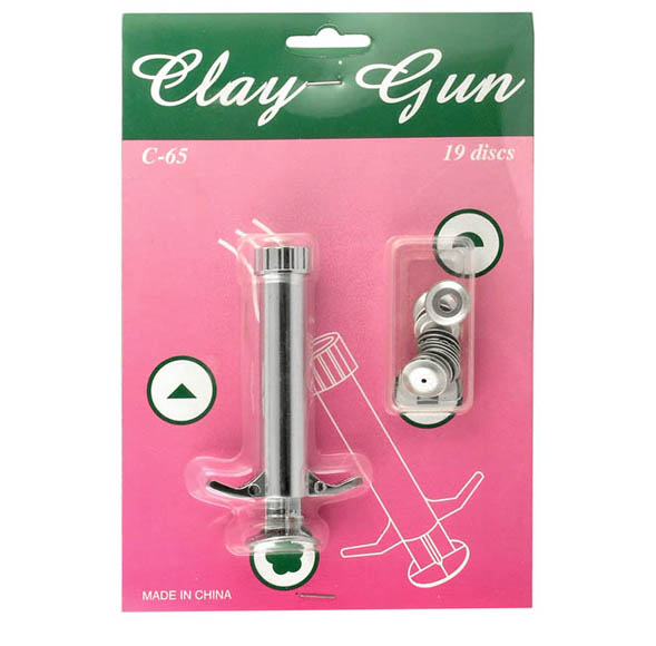 Clay Gun Set (19 disks included)