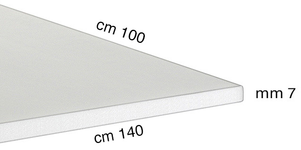 Foam board panels, 7 mm, 100x140 cm