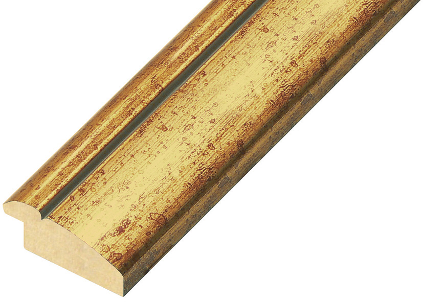Moulding ayous 40mm - distressed gold - 453ORO