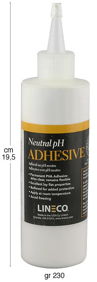 White pH neutral adhesive - 230 grams net