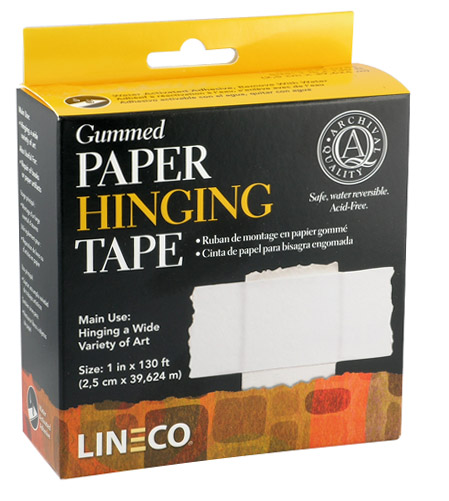 Gummed paper tape, mm25x40mtrs