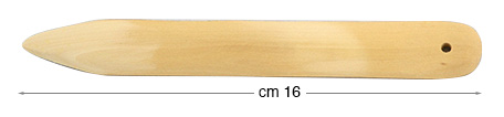 Boxwood for folding and burnishing - Length 16 cm