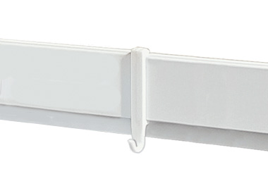 Clip hangers that can be attached to the rail - 10 pieces