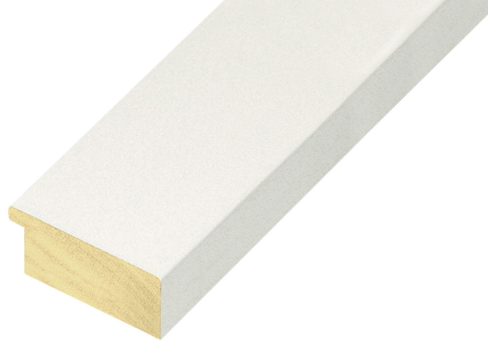 Corner sample of moulding 50BIANCO (mt 4)