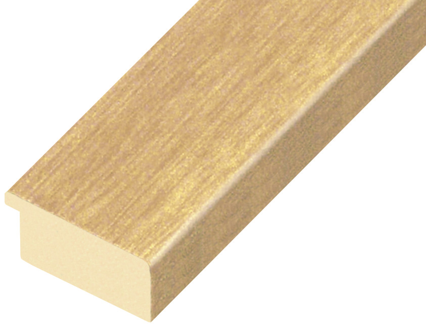 Moulding ayous, width 48mm height 20 - natural timber - 50NAT