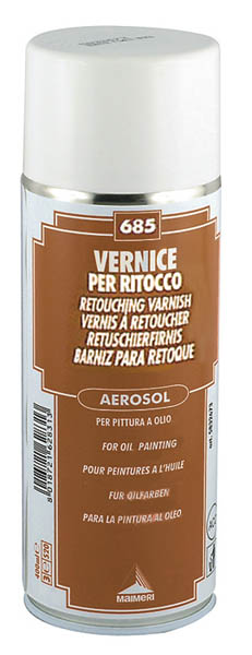 Finishing aerosol varnish, Maimeri - 400 ml