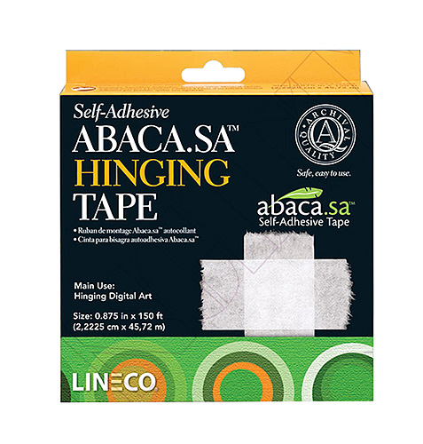 Pressure sensitive acrylic tape (Abaca) for inkjet 0,875