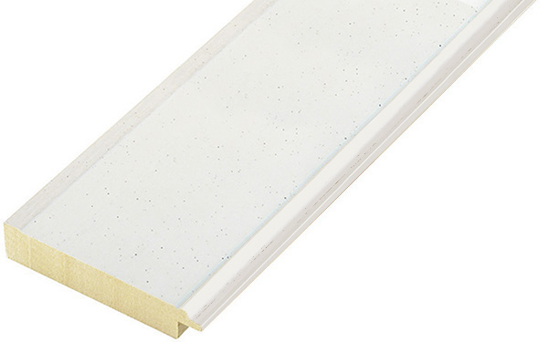 Corner sample of moulding 55BIANCO - C55BIANCO