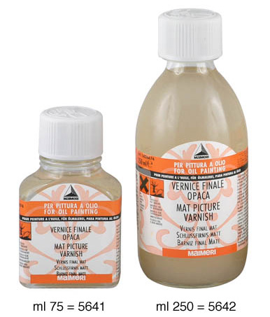 Matt finishing liquid varnish Maimeri - 250 ml