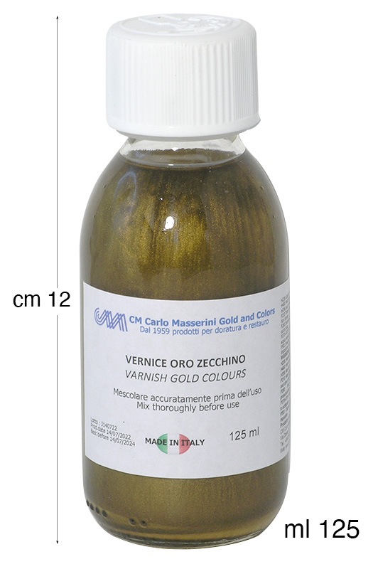 Liquid bronze varnish, 125 ml, Gold