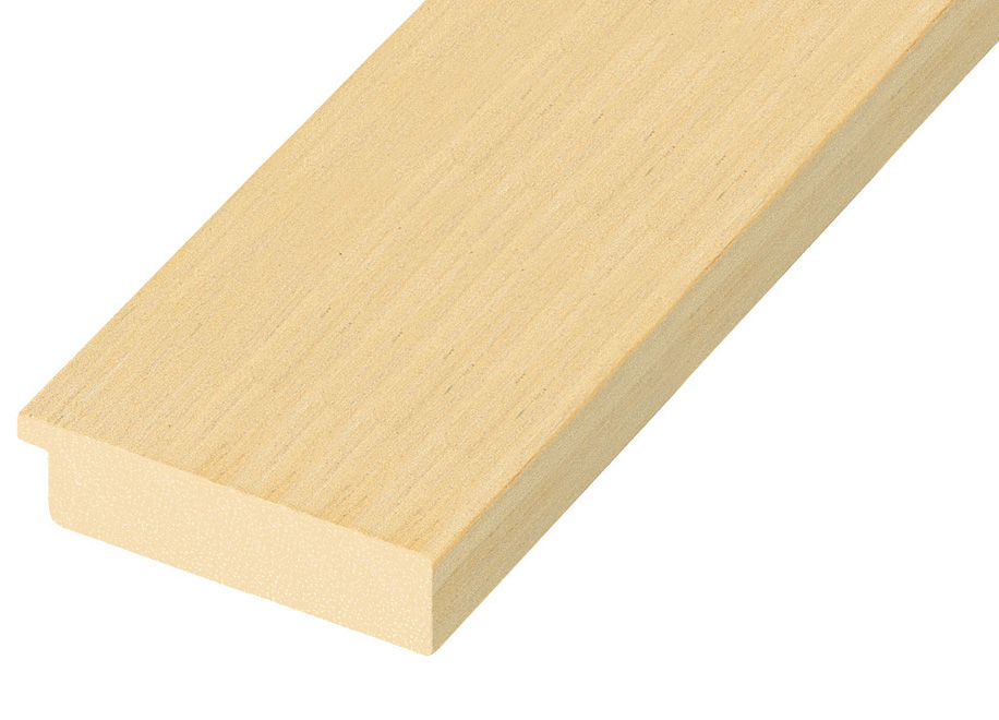 Moulding ayous, width 60mm, height 24mm, bare timber