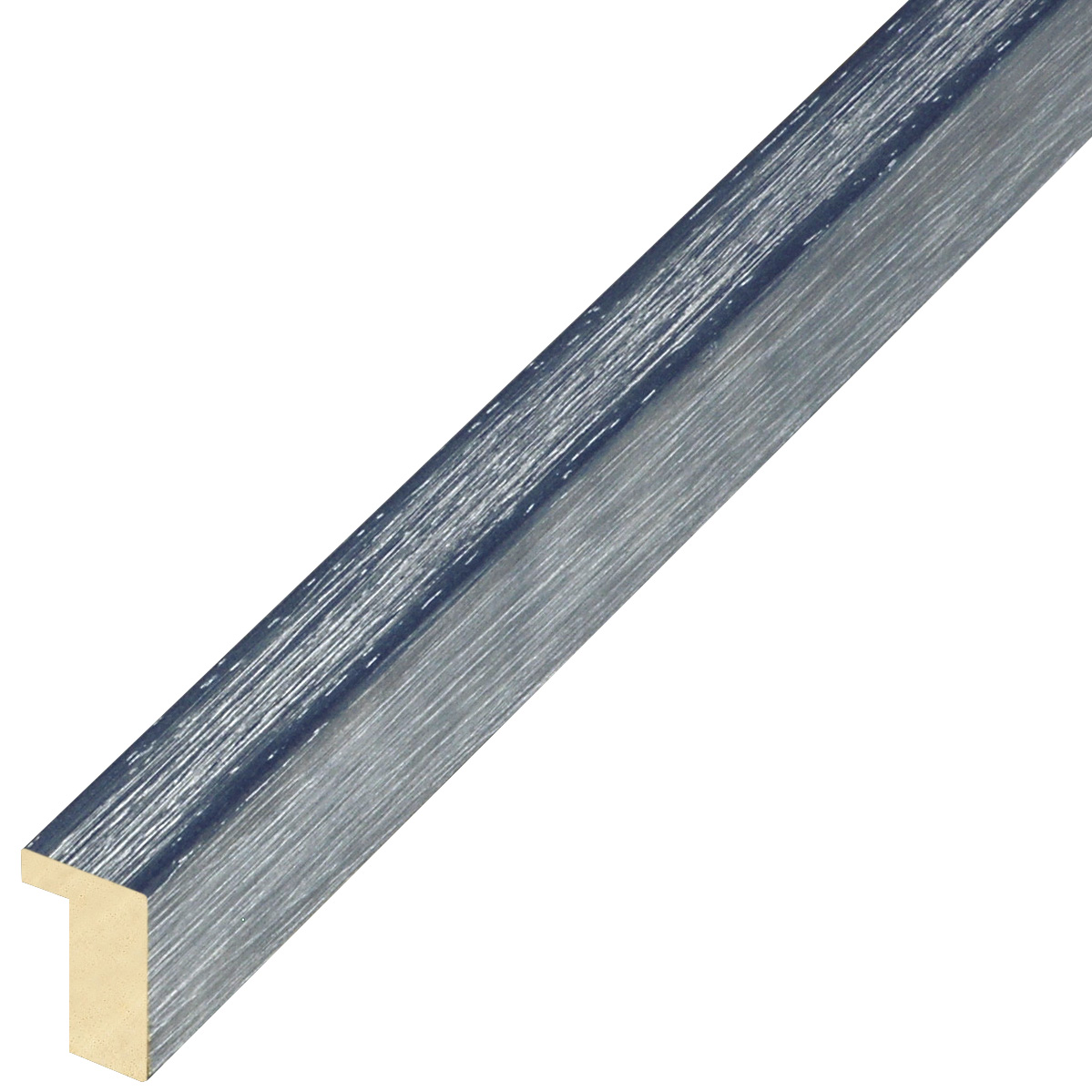 Moulding ayous, width 15 mm height 25 - Blue