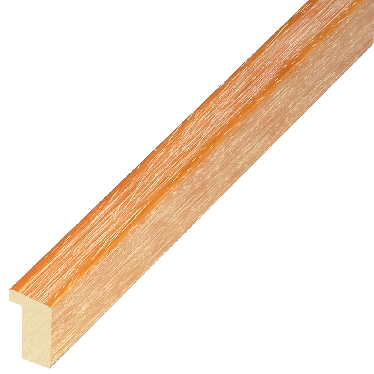 Moulding ayous, width 15 mm height 25 - Orange - 606SOLE