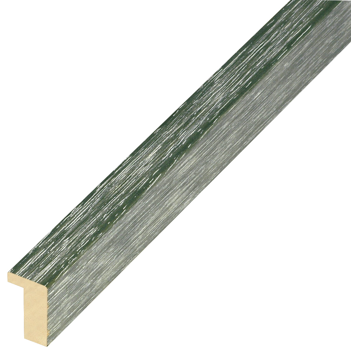 Moulding ayous, width 15 mm height 25 - Green