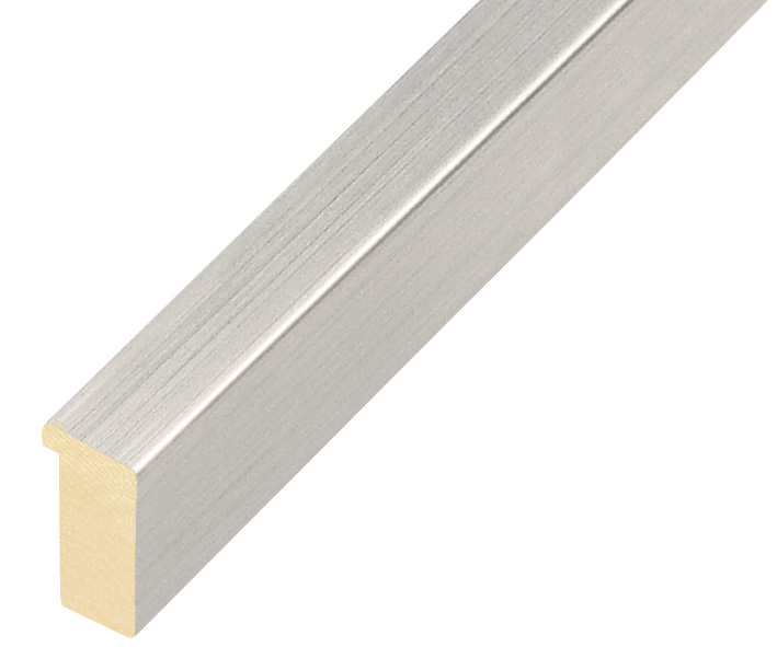 Moulding ayous, width 15mm height 25 - Silver