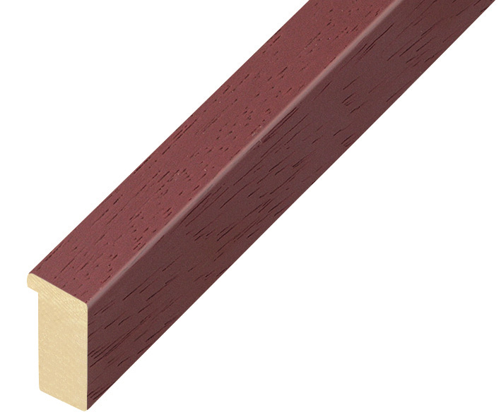 Moulding ayous, width 15mm height 25 - Raspberry