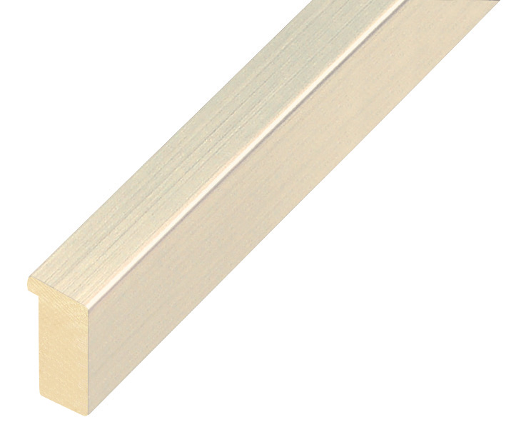 Moulding ayous, width 15mm height 25 - platinum