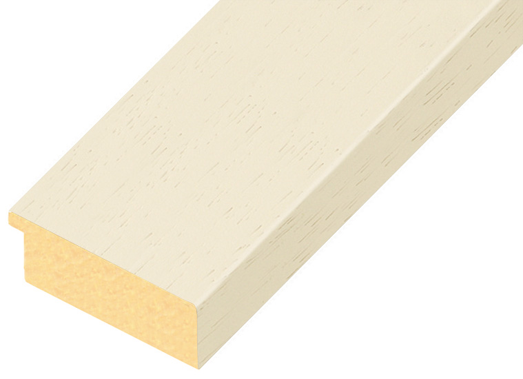 Corner sample of moulding 60CREMA - C60CREMA