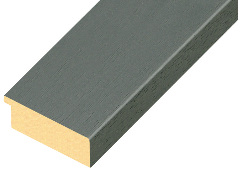 Moulding ayous - Width 58mm Height 20 - Iron Grey
