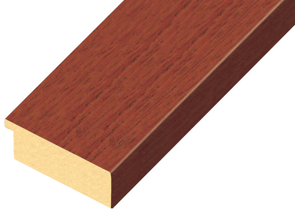 Moulding ayous, width 58mm height 20 - mahogany  - 60MOGANO