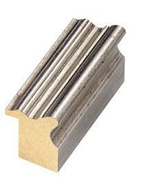 Moulding ayous, width 30mm, height 40 - silver