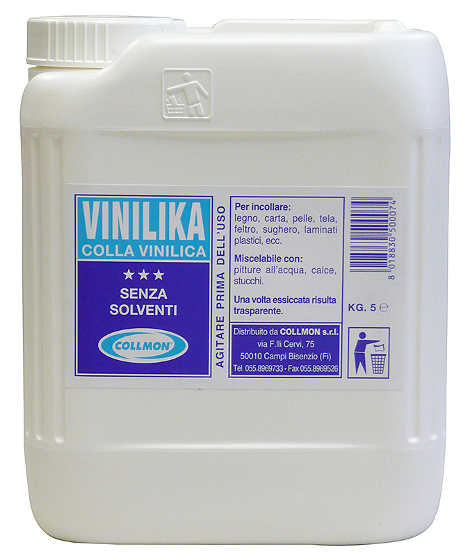 Vinilika glue in 5 kg tank