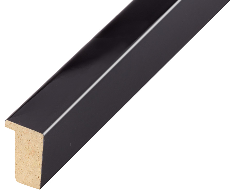 Corner sample of moulding 613NERO - C613NERO